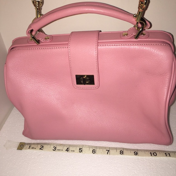 Talbots Pink Women’s Purse Satchel Cross Body Med - Picture 6 of 8